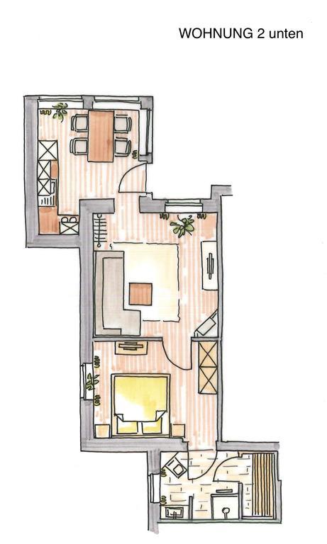 Altstadt Wohnung 2 "Hooge" Borkum Exterior foto